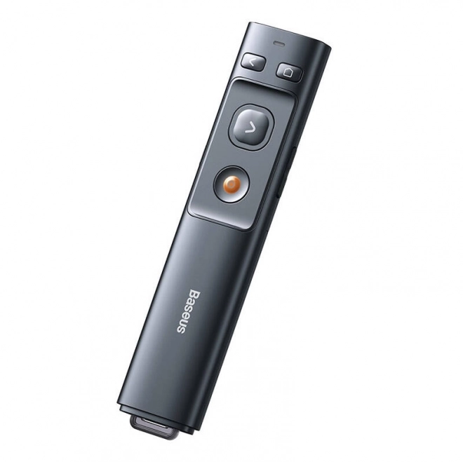 Baseus Orange Dot Télécommande multifonctionnelle pour présentations, avec pointeur laser - gris