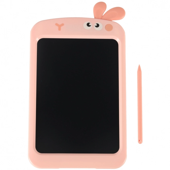 Tablette de dessin avec lapin 8,5' rose