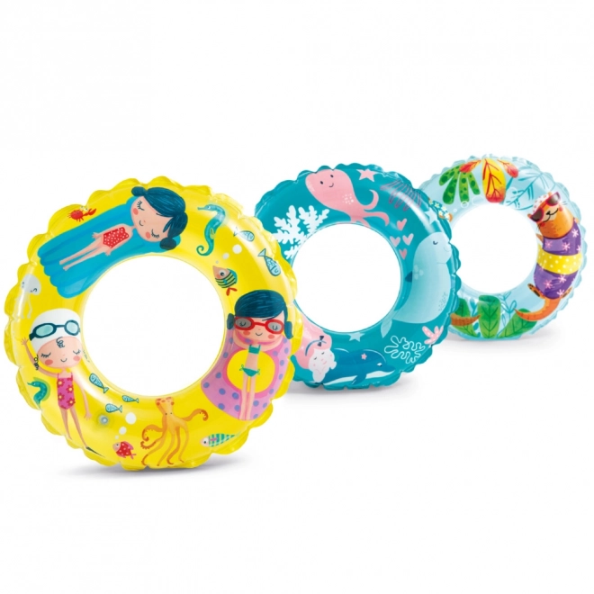 Cercle gonflable 61 cm en sac 6-10 ans