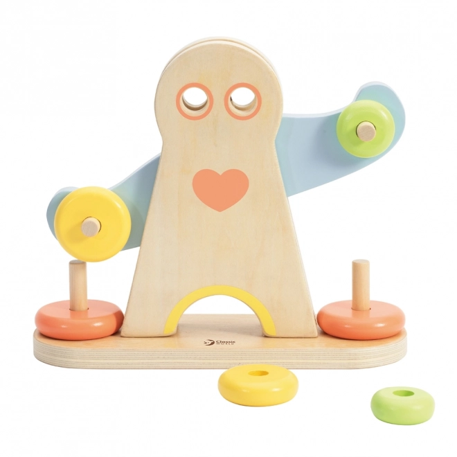 Puzzle en bois - Les poids d'Hercule