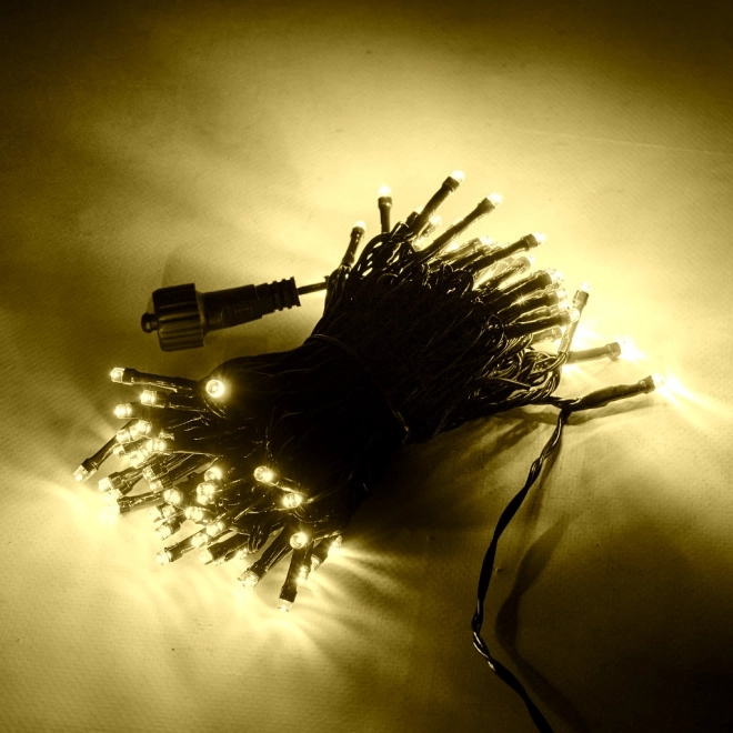 Guirlande lumineuse LED 10m 100LED blanc chaud