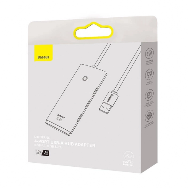 Concentrateur USB Baseus Série Lite 4v1