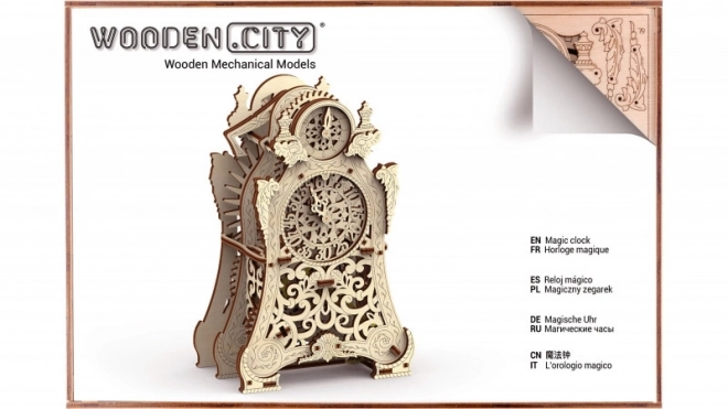 Puzzle 3D Horloge Magique