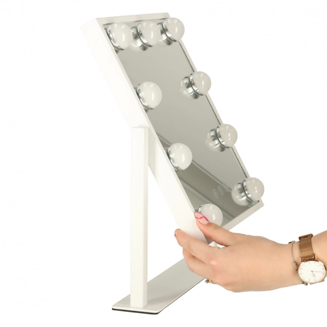Miroir cosmétique LED avec éclairage Hollywood