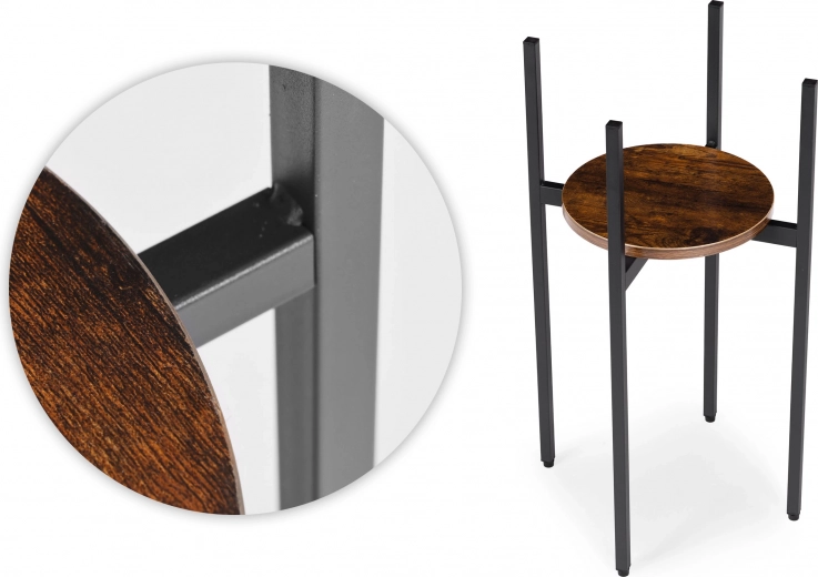 Structure métallique stable au look industriel