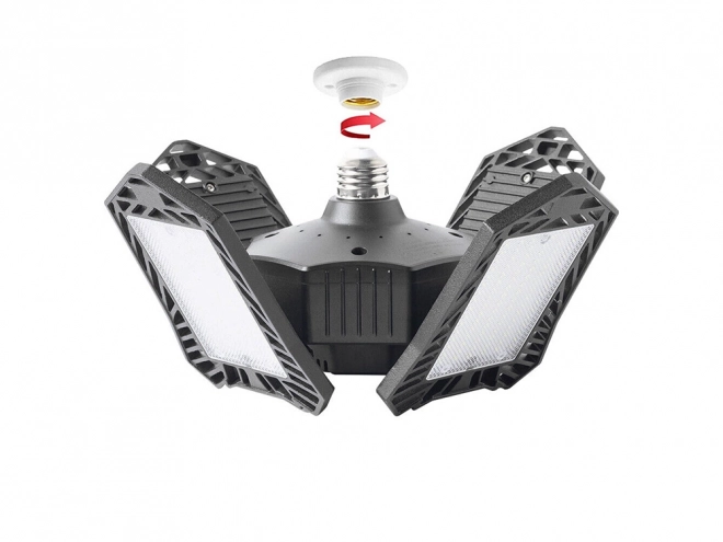 Lampe de plafond pliable e27