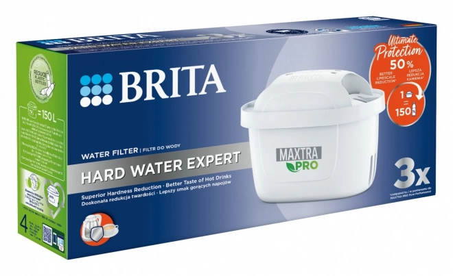 Maxtra PRO Expert en Eau Dure cartouche de remplacement 3 unités.
