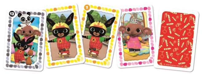 Jeu de cartes pour enfants Monsieur Lapin avec Bing le lapin