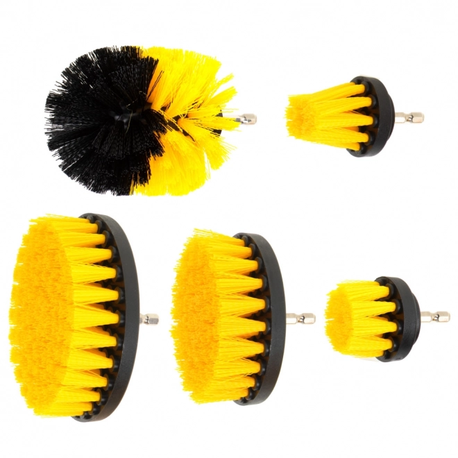 Brosses de nettoyage pour perceuse, set de 5 pièces