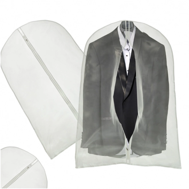 Housse à vêtements transparente