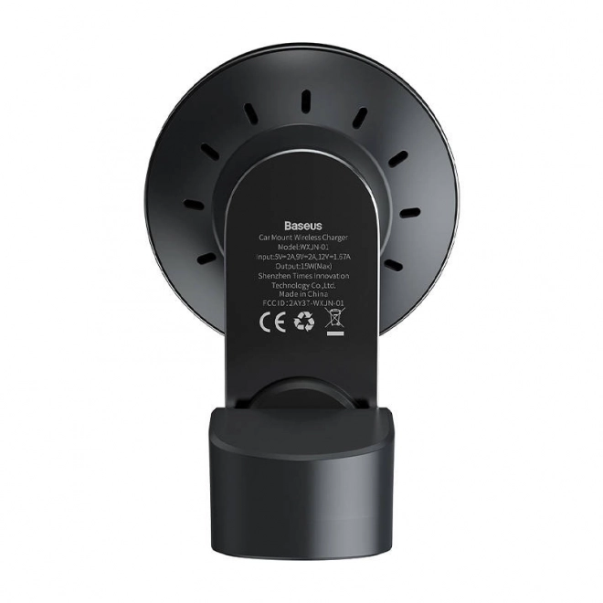 Support de voiture Baseus avec chargeur sans fil 15 W pour iPhone 12/13