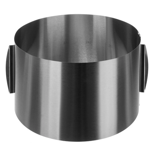 Moule à gâteau 20 cm en acier inoxydable