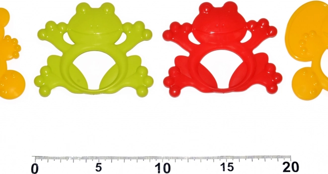 Anneau de dentition pour bébés en différentes formes et couleurs