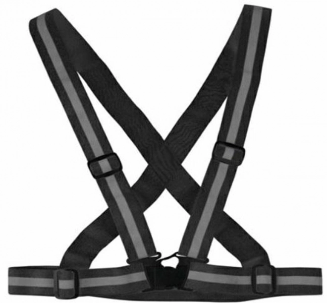 Ag590b gilet réfléchissant avec harnais noir