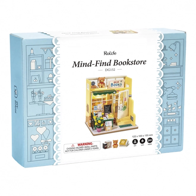 Librairie - Maquette de Maison de Poupée à Faire Soi-même