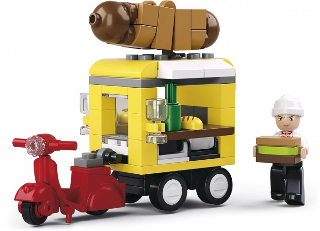 Sluban Town Rue commerçante – Camion hot-dog