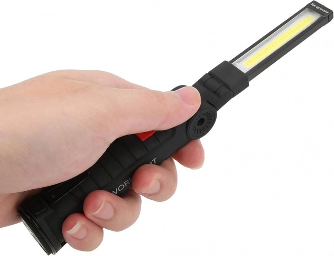 Lampe d'atelier magnétique Magnese avec poignée pliable USB 5 en 1