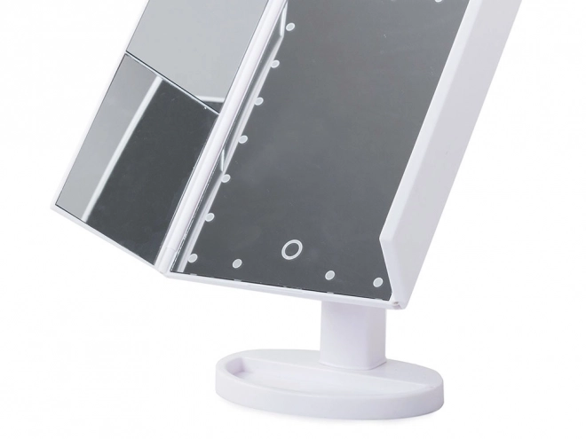 Miroir LED de maquillage avec 22 LED et grossissement