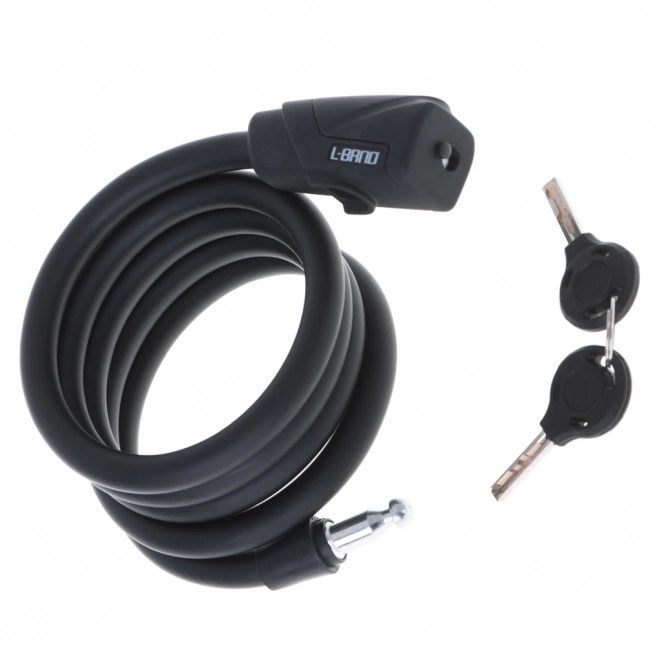 Cadenas de sécurité pour vélo avec longue hélice - 150 cm