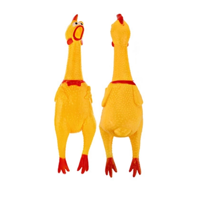 Jouet couineur pour chiens - poulet, 16 cm