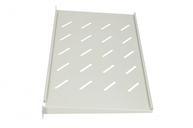 Étagère fixe pour armoires suspendues 1U 300mm 19 pouces gris