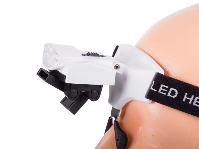 Loupe horlogère 6x avec deux LED