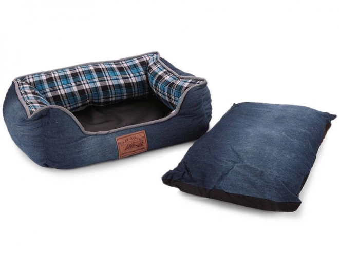 Lit pour chiens et chats avec coussin amovible