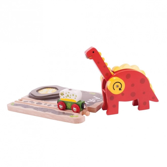 Bigjigs Rail Grue Dinosaure