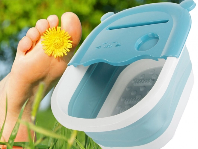 Bassin pliable pour massage des pieds