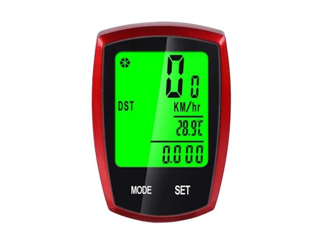 Compteur de vitesse sans fil et étanche avec écran LCD pour vélo