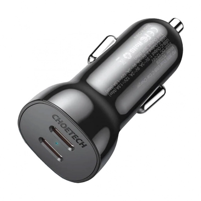 Chargeur de voiture double Choetech 40W avec 2x ports USB-C