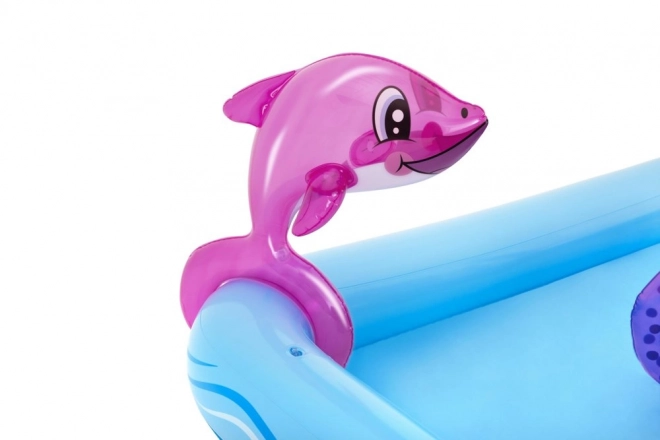 Parc aquatique gonflable pour enfants avec animaux marins Bestway