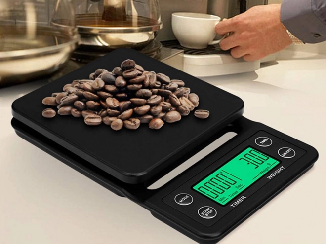 Balance de cuisine électronique pour café