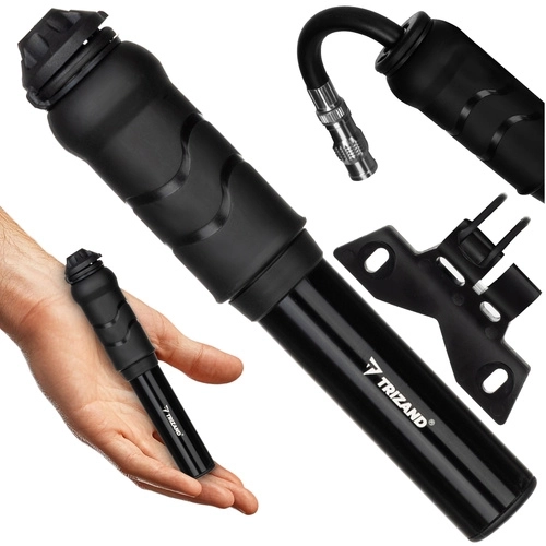 Pompe à vélo manuelle avec support Trizand