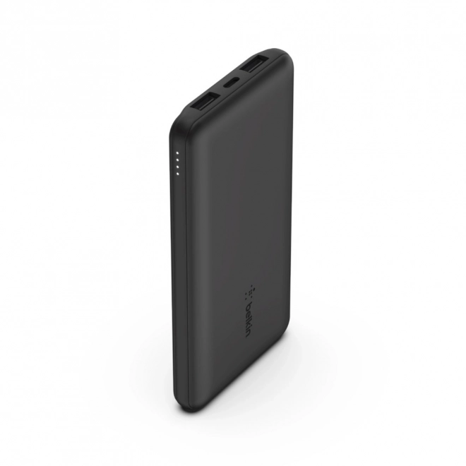 Powerbank 10 000mAh avec USB A et C 15W noir