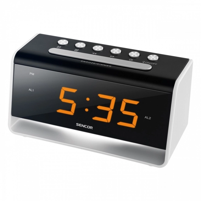 Réveil avec lumière nocturne SDC 4400 LED