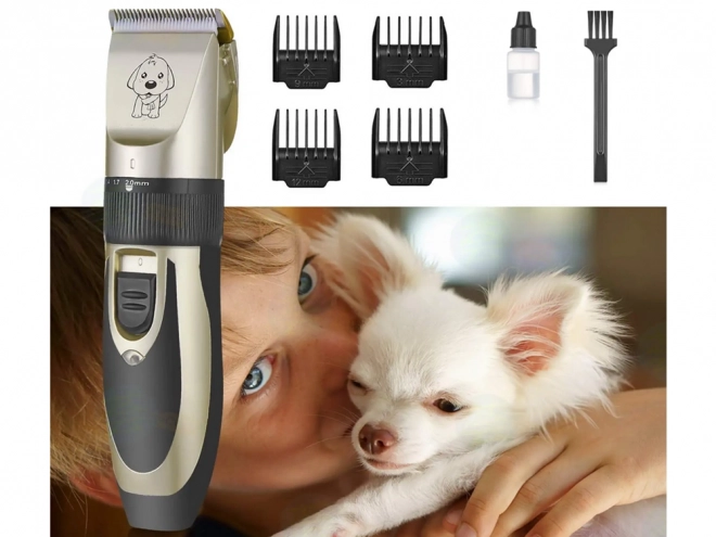 Ensemble de ciseaux pour couper les chiens