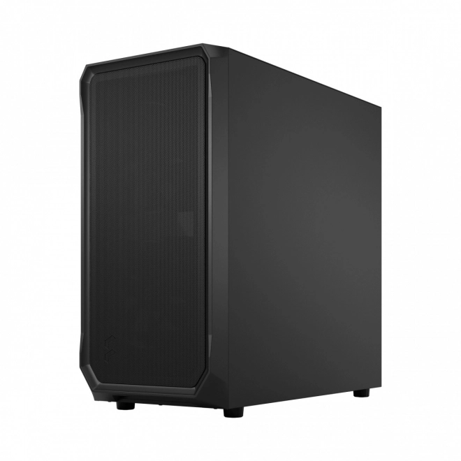 boîtier informatique noir avec panneau latéral transparent