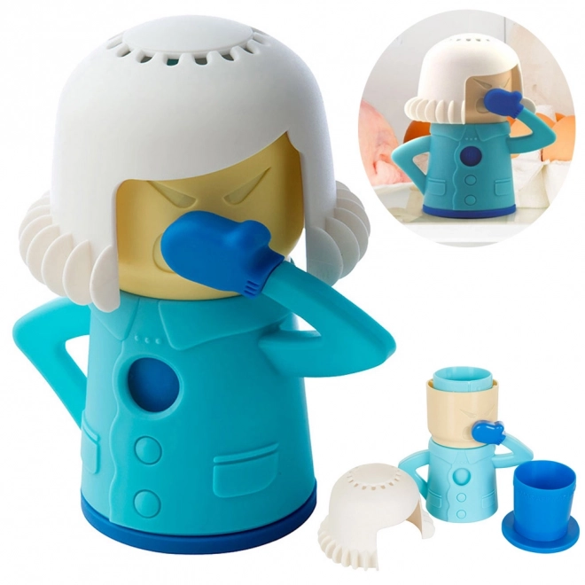Désodorisant pour réfrigérateur - Nettoyant micro-ondes 2 en 1