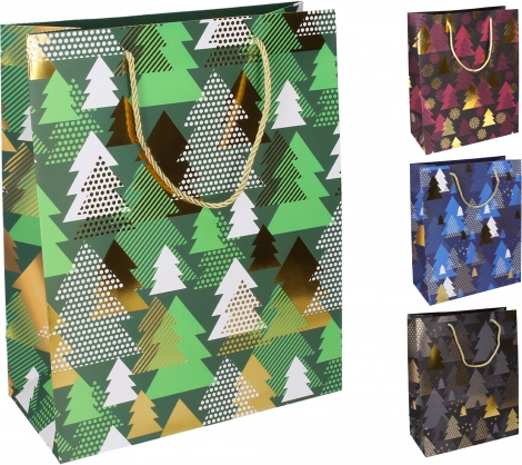 Grand sac-cadeau - Motifs de Noël