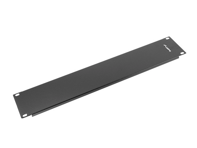 Panneau obturateur pour armoire rack 19'' 2U noir