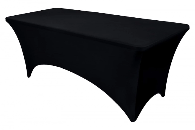 Housse élastique universelle pour table de catering 180 cm noir MultiGarden