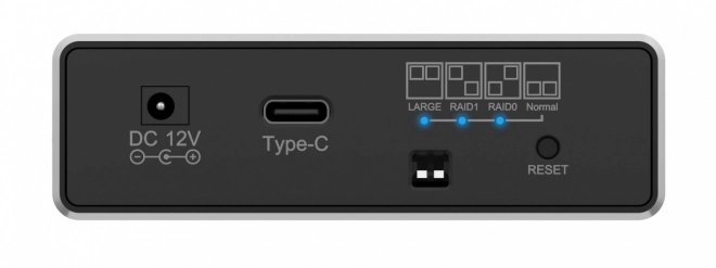 Boîtier RAID externe IB-RD2253-C31 pour HDD SATA 2,5 sur USB 3.2 Gen 2, RAID 0,1, UNI, LARGE