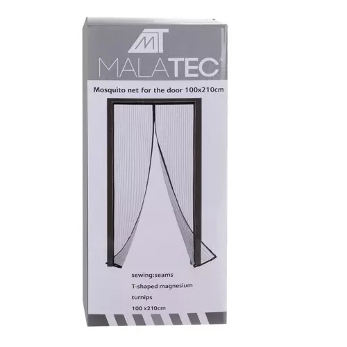 Moustiquaire auto-fermant pour porte - 100 x 210 cm