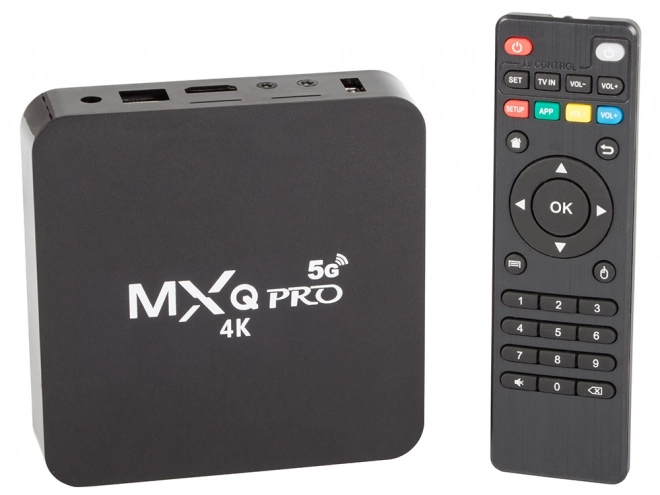 Boîtier TV intelligent avec Android 4K