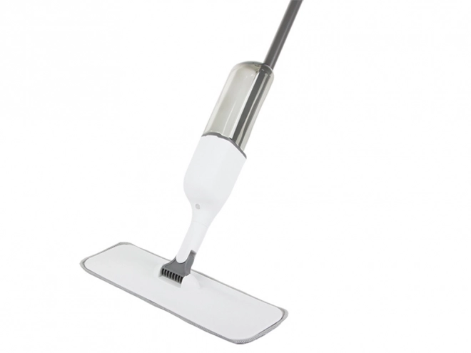 Serpillière pliable avec support et pulvérisateur