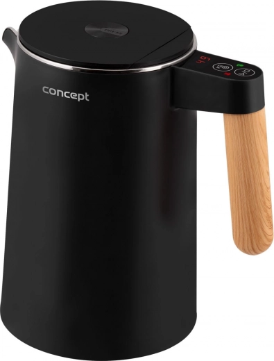 Réglage précis de la température 45–100 °C + Keep Warm