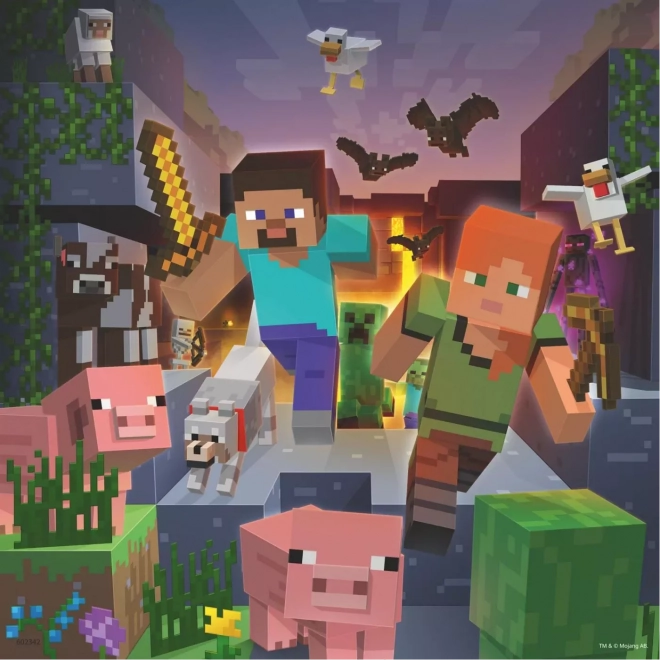 Minecraft Biomes 3x49 pièces