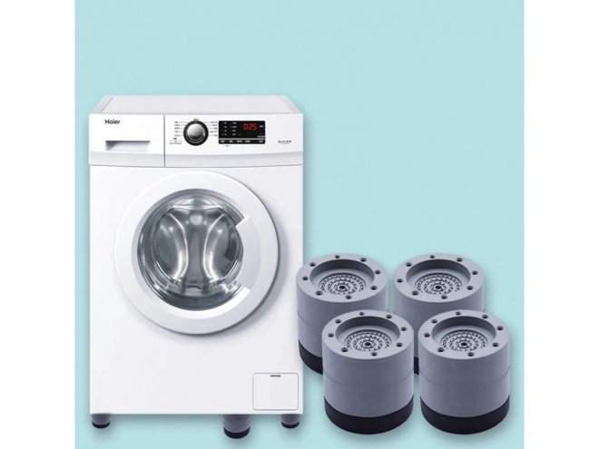 Pieds antivibrations sous appareils - 4 pièces