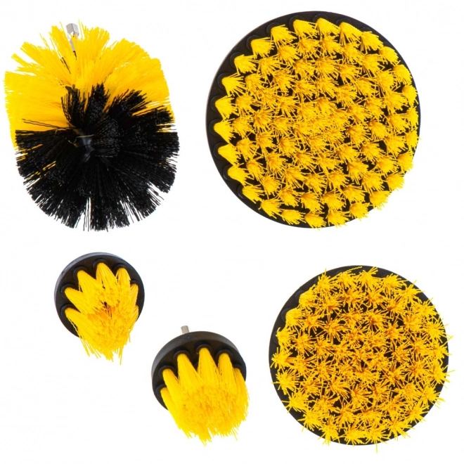 Brosses de nettoyage pour perceuse, set de 5 pièces
